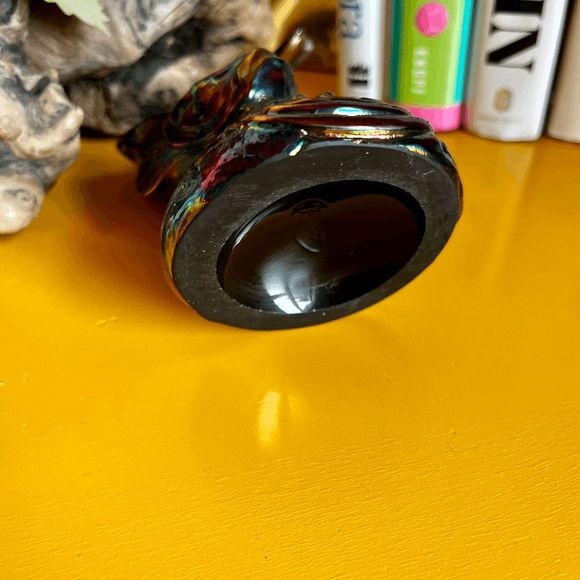 Fenton Carnival Amethyst Jumping Trout Fish 5193RE - Picture 3 of 6